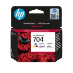 HP 704 CN693AE Orijinal Renkli Mürekkep Kartuşu