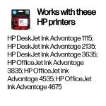 HP 652 F6V24AE Orijinal Renkli Mürekkep Kartuşu