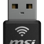 MSI AX1800 Nano Wi-Fi 6 USB Adaptör
