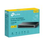 TP-Link LS109P 8 Port 10/100 PoE Switch