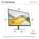 HP Series 5 Pro 527pq 27" 5ms IPS Pivot Monitör