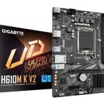 Gigabyte H610M K V2 DDR5 4800 MHz mATX 1700P Anakart
