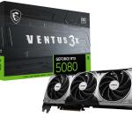 MSI GeForce RTX 5080 16GB Ventus 3X OC GDDR7 Ekran Kartı
