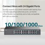TP-Link LS1024G 24 Port 10/100/1000 Yönetilemez Switch