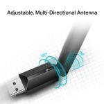 TP-Link Archer T2U Plus 600 Mbps USB Wi-Fi Adaptör