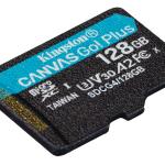 Kingston Canvas Go Plus 128GB microSDXC 200MB/s Hafıza Kartı