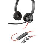 Poly Blackwire 3320 Mikrofonlu Stereo Kulaklık