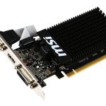 MSI GeForce GT 710 2GB DDR3 Low Profile Ekran Kartı