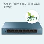 TP-Link LS108G 8 Port Gigabit Masaüstü Switch