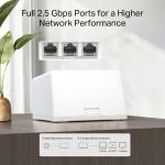 Mercusys Halo H47BE Wi-Fi 7 Mesh Sistem 2'li Paket