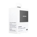 Samsung T7 1TB USB 3.2 Gen 2 Type-C Taşınabilir SSD Gri
