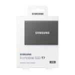 Samsung T7 2TB USB 3.2 Gen 2 Type-C Gri SSD