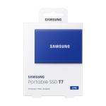 Samsung T7 2TB USB 3.2 Gen 2 Type-C Taşınabilir SSD Mavi