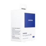 Samsung T7 2TB USB 3.2 Gen 2 Type-C Taşınabilir SSD Mavi
