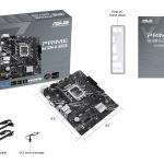 Asus Prime H610M-K ARGB DDR5 1700P Anakart (VGA, HDMI)