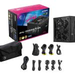 MSI MPG A1000GS PCIe 5 1000W 80+ Gold Full Modüler Güç Kaynağı