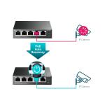 TP-Link TL-SG105PE 5 Port Gigabit 4 Port PoE Switch