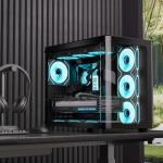Aerocool P500C Mirror ARGB ATX Siyah Kasa