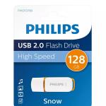Philips Snow 128GB USB 2.0 Flash Bellek Turuncu (FM12FD70B/00)
