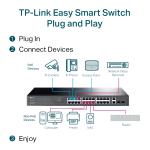 TP-Link TL-SG1428PE 24 Port Gigabit Akıllı PoE+ Switch