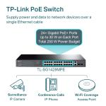 TP-Link TL-SG1428PE 24 Port Gigabit Akıllı PoE+ Switch