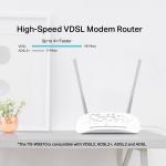 TP-Link TD-W9970 300 Mbps 4 Port VDSL/ADSL Modem Router