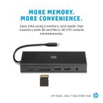 HP Travel USB Type-C Multi Port Hub (1C1Y5AA)