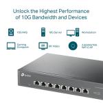 TP-Link TL-SX1008 8 Port 10G Yönetilemez Switch