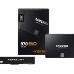 Samsung 870 EVO 1TB 2.5" SATA SSD (560/530 MB/s)