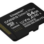 Kingston Canvas Select Plus 64GB MicroSD Hafıza Kartı (SDCS3)