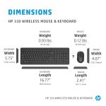 HP 330 Kablosuz Klavye Mouse Combo (2V9E6AA)