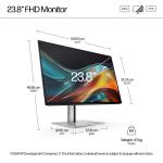 HP 720pf Series 7 Pro 23.8" Full HD Monitör (8X530AA)