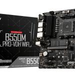 MSI B550M Pro VDH Wi-Fi AM4 DDR4 Anakart