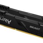 Kingston Beast 32GB (2x16GB) 3600MT/s DDR4 CL18 Masaüstü Bellek Siyah