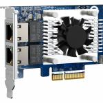 QNAP QXG-10G2T Çift Port 10G Bakır Ağ Kartı