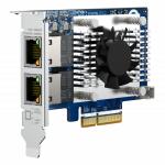 QNAP QXG-10G2T Çift Port 10G Bakır Ağ Kartı