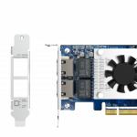 QNAP QXG-10G2T Çift Port 10G Bakır Ağ Kartı