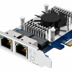 QNAP QXG-10G2T Çift Port 10G Bakır Ağ Kartı