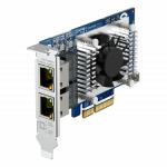 QNAP QXG-10G2T Çift Port 10G Bakır Ağ Kartı