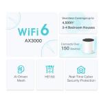 TP-Link Deco X55 Wi-Fi 6 Mesh Sistemi (2'li Paket)