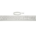 HP 225 Kablolu Klavye Mouse Set Beyaz (AW5S6AA)