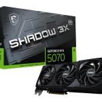 MSI GeForce RTX 5070 12GB Shadow 3X OC Ekran Kartı