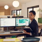 HP E24t G5 23.8'' Dokunmatik IPS Monitör