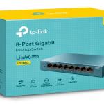 TP-Link LS108G 8 Port Gigabit Masaüstü Switch