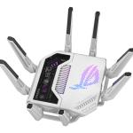 ASUS ROG Rapture GT-BE19000AI Wi-Fi 7 Gaming Router Beyaz