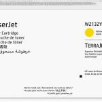 HP W2132YC 213Y Sarı Lazer Toner Kartuş