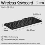 HP 475 Bluetooth Kablosuz Klavye Siyah (7N7B9A)