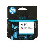 HP 302 F6U65AE Orijinal Renkli Mürekkep Kartuşu