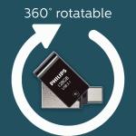 Philips 128GB USB 3.1 Type-C Flash Bellek (FM12DC152B/00)