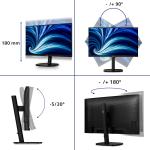 Philips 32B2N3500 31.5" QHD 100Hz Hoparlörlü Monitör (32B2N3500/00)
